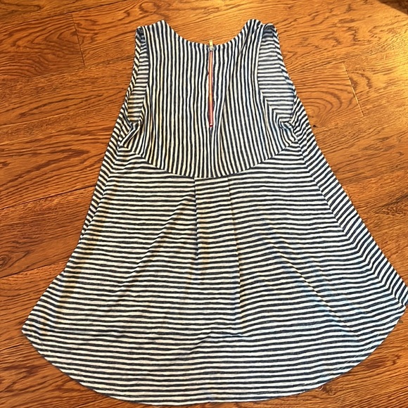W5 By Anthropologie Striped Longer In The Front Boho Style Tank Top Size… - Picture 3 of 10
